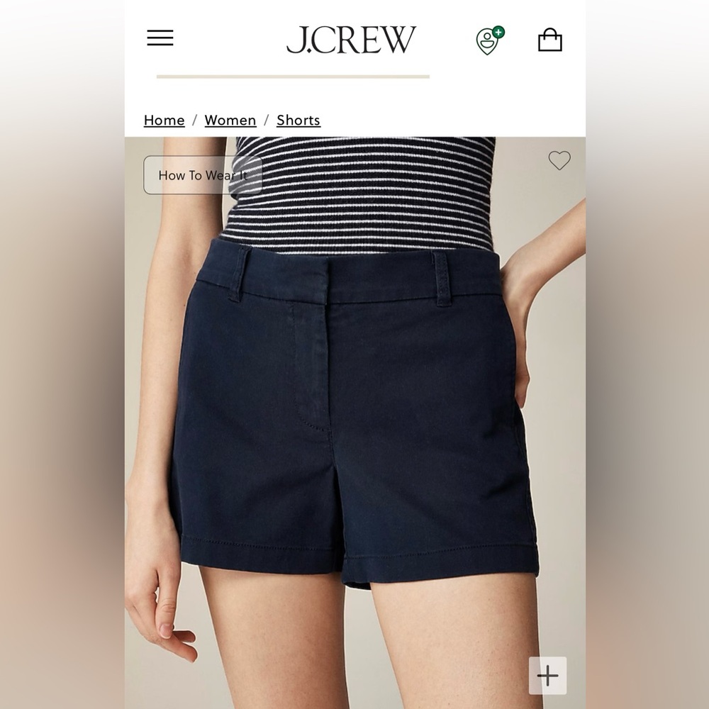 J Crew Women’s Chino Short